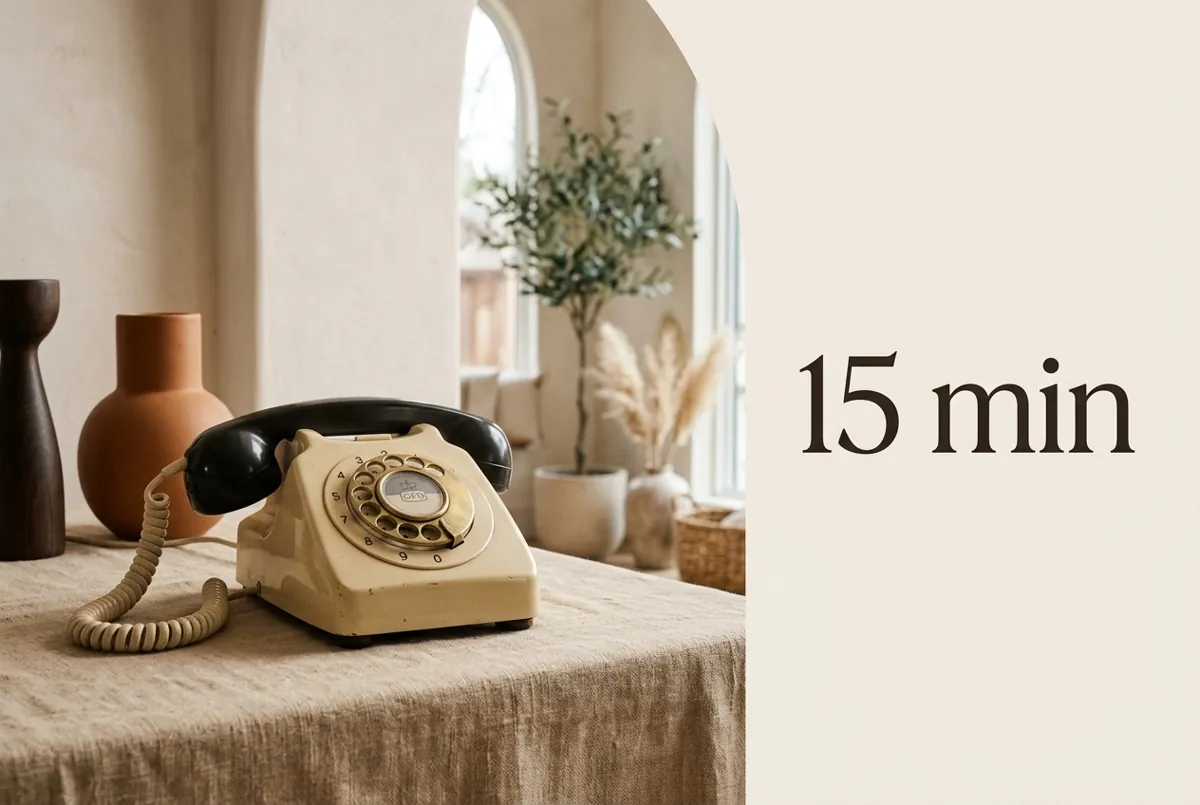 Call gratuita di 15 minuti
